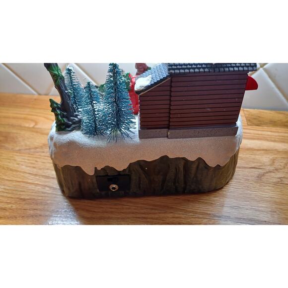 AVON Trees For‎ Sale Winter Scene Lights and Sound Animated Motion - Picture 6 of 12